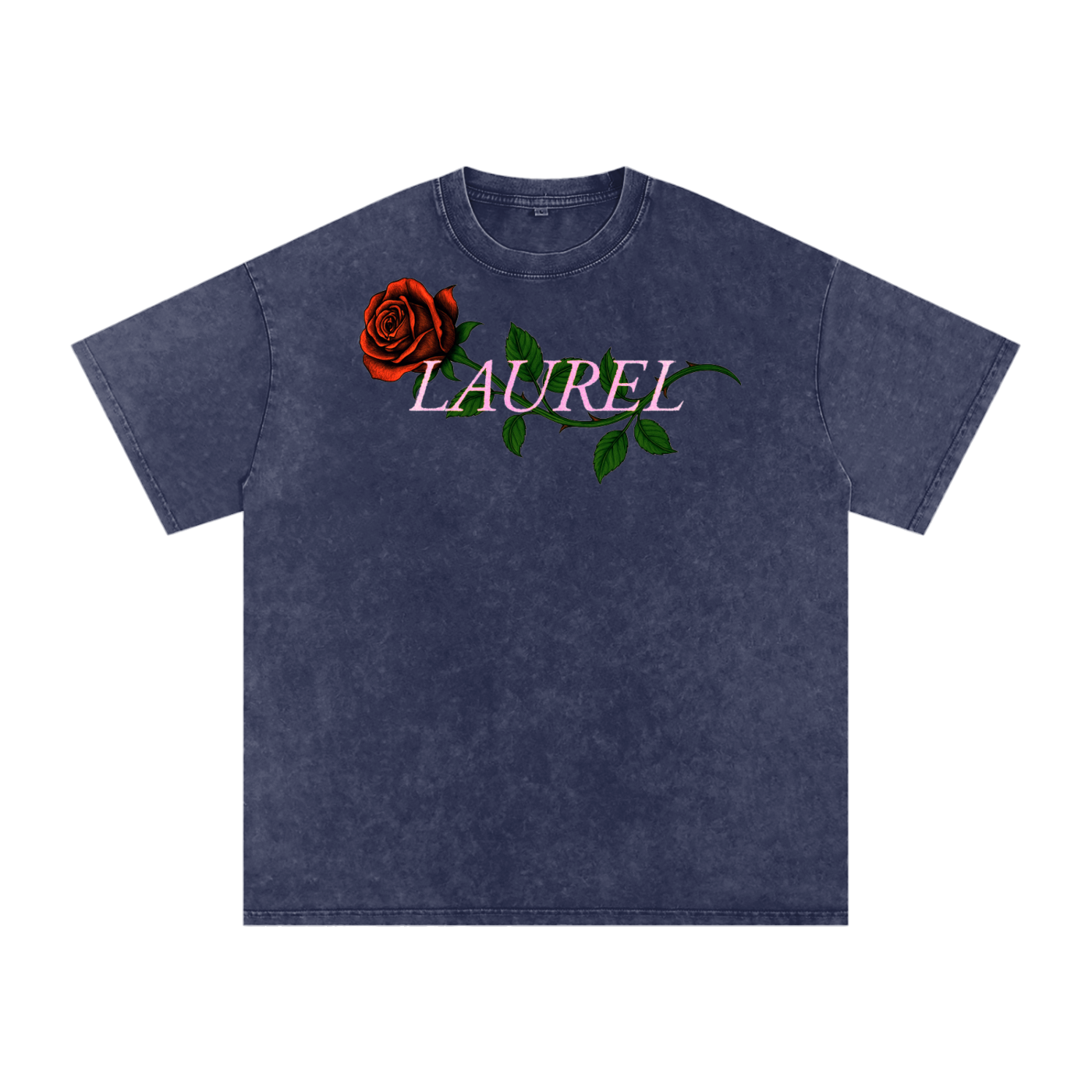 Laurel Rose Acid Wash