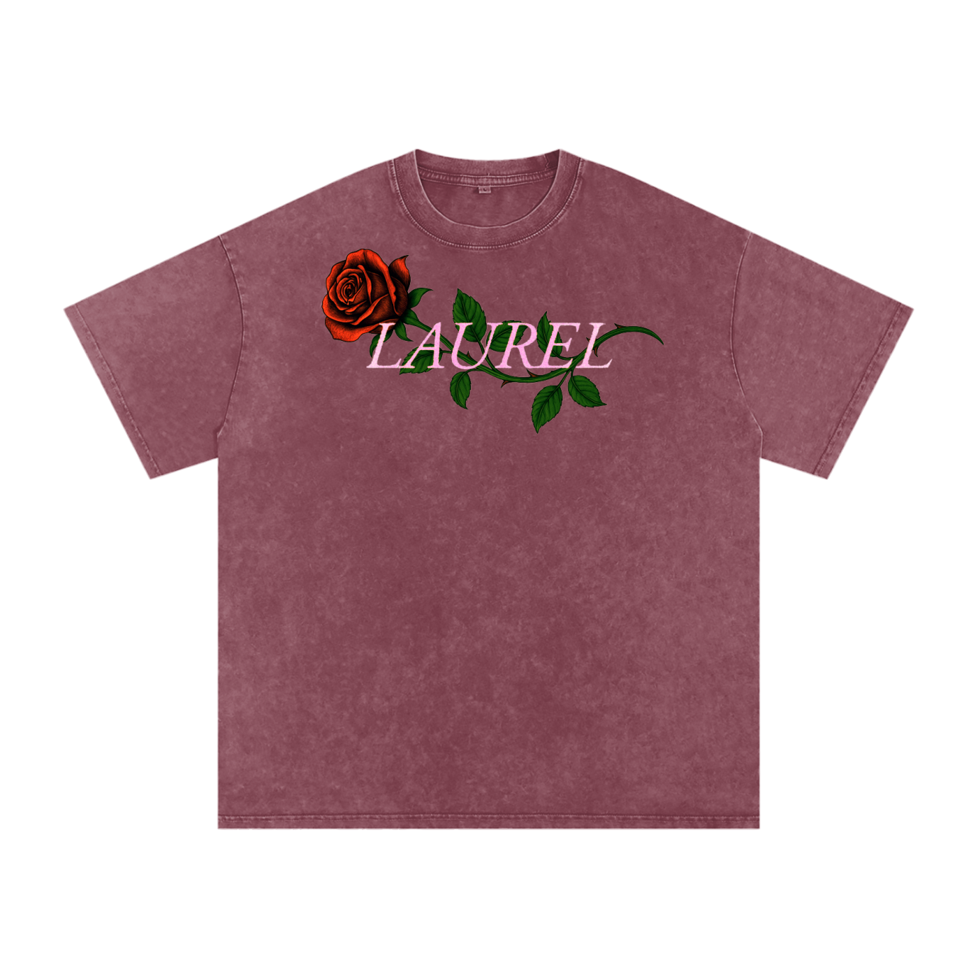 Laurel Rose Acid Wash