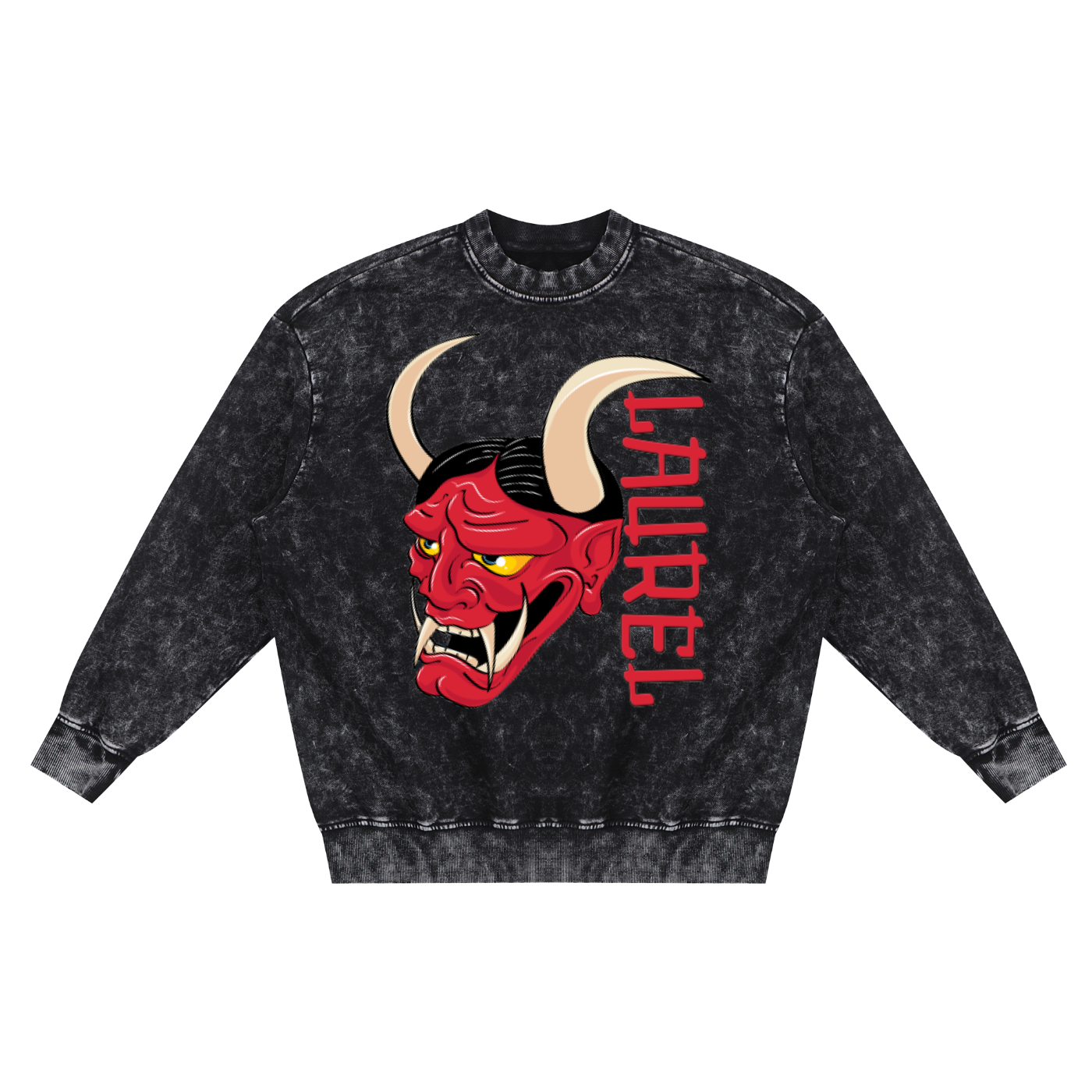 Laurel ONI Acid Wash Sweatshirt