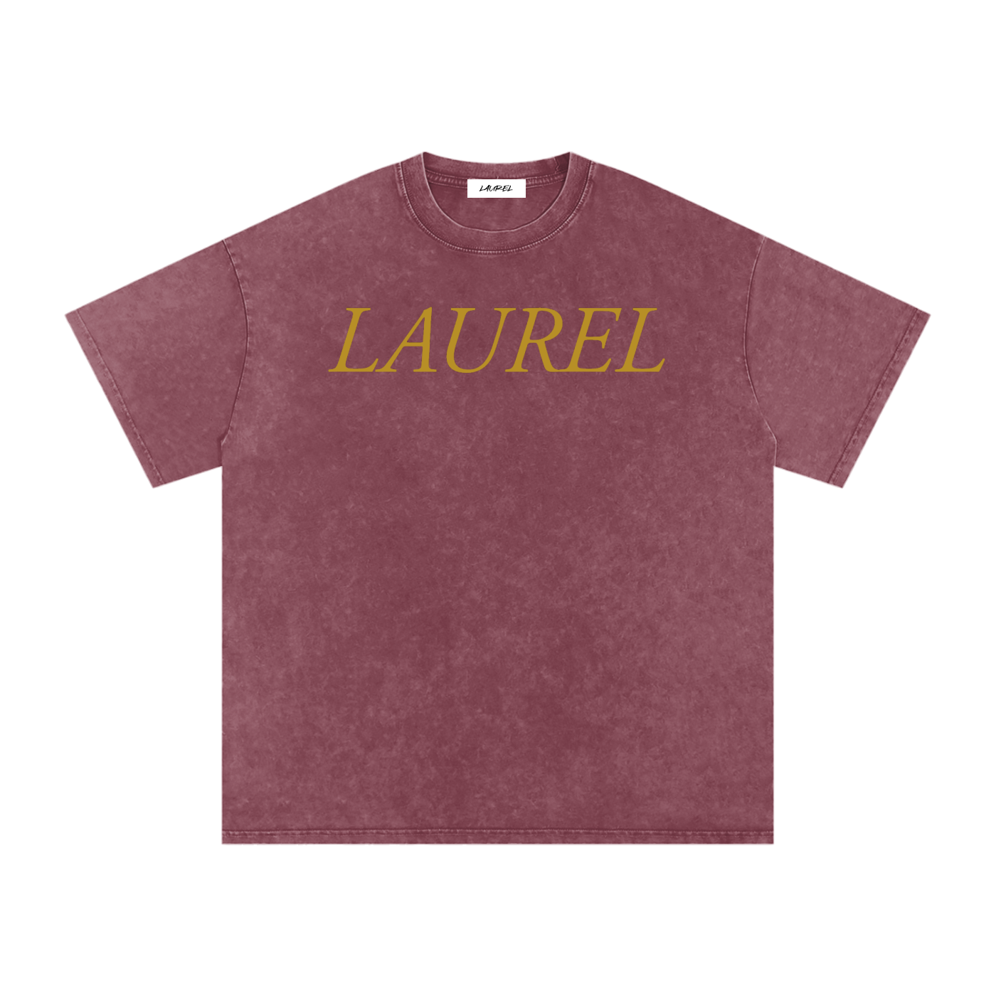 Laurel GOLD Acid Wash Tee